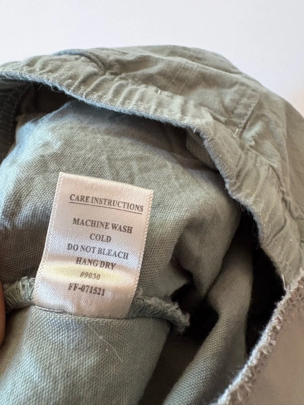 Free Fly || Stretch Canvas Shorts in Shale Green Gray Drawstring Small